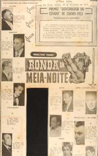 Prêmio Governador do Estado de Teatro  1953