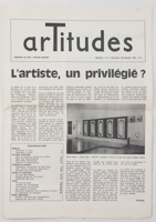 L'artiste, un privilégié?