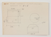 Novas medidas experimentais maquete nº 5 e 6