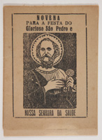 Novena para a festa do glorioso São Pedro e Nossa Senhora da Saúde 