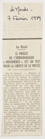 Le procés de l'hebdomadaire movimento est un test pour la liberté de la presse