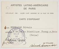 Artistes latino-americains de Paris