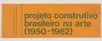 projeto construtivo brasileiro na arte (1950-1962)