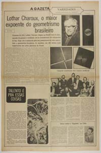 Lothar Charoux, o maior expoente do geometrismo brasileiro