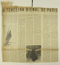 A TERCEIRA BIENAL DE PARIS