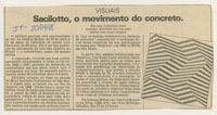 Sacilotto, o movimento do concreto.