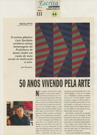 50 anos vivendo pela arte