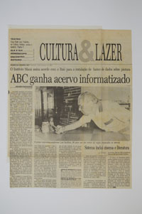 ABC ganha acervo informatizado