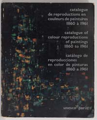 Catálogo de reproduções coloridas de pinturas - 1860 a 1961