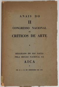 Anais do II Congresso Nacional de Críticos de Arte 