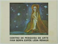 Centro de pesquisa de arte Ivan Serpa expõe: Leda Renaux