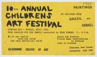 10th annual childrens art festival