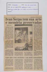 Ivan Serpa tem sua arte e memória preservadas