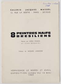 8 Peintres Naifs Bresiliens 