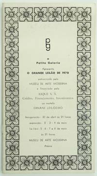 O grande leilão de 1970