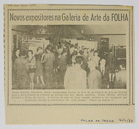 Novos expositores na Galeria de Arte da Folha