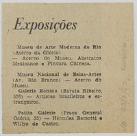 Exposições