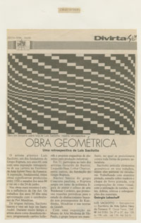 Obra geométrica - Uma retrospectiva de Luiz Sacilotto