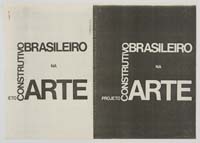 Projeto construtivo brasileiro na arte.