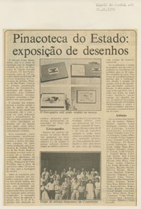 Pinacoteca do Estado: exposição de desenhos