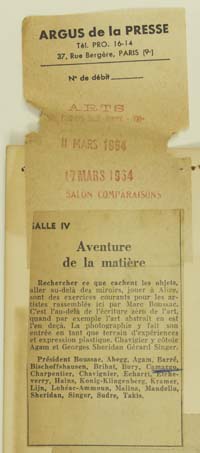 Aventure de la matière