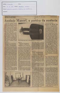 Antônio Manoel, a poética da ausência 