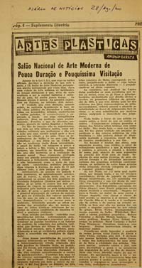 Salão Nacional de Arte Moderna de Pouca Duração e Poquíssima Visitação