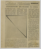 Concretismo Brasileiro Na Suiça