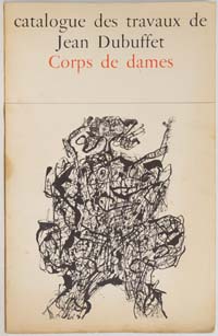 Catalogue des travaux de Jean Dubuffet