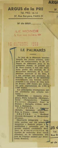 LE PALMARÈS