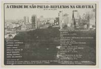 A cidade de São Paulo - Reflexos na gravura