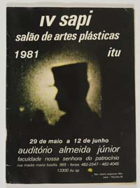 IV SAPI Salão de Artes Plásticas 1981 ITU