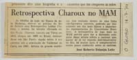 Retrospectiva Charoux no MAM