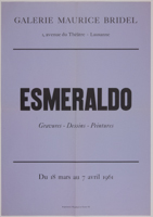 Esmeraldo. Gravures-dessins-peintures